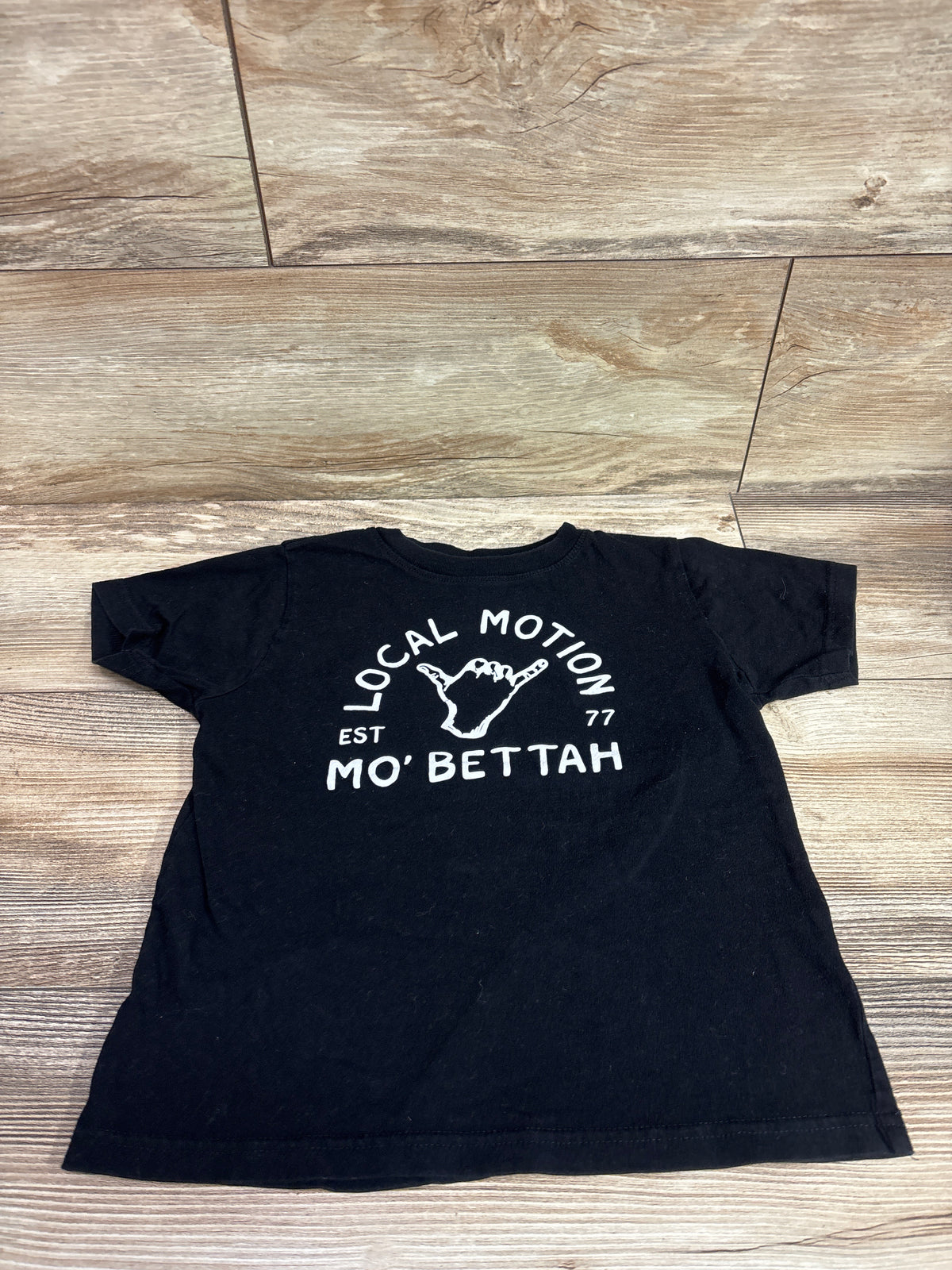 Local Motion Hawaii Shirt Black sz 5/6T