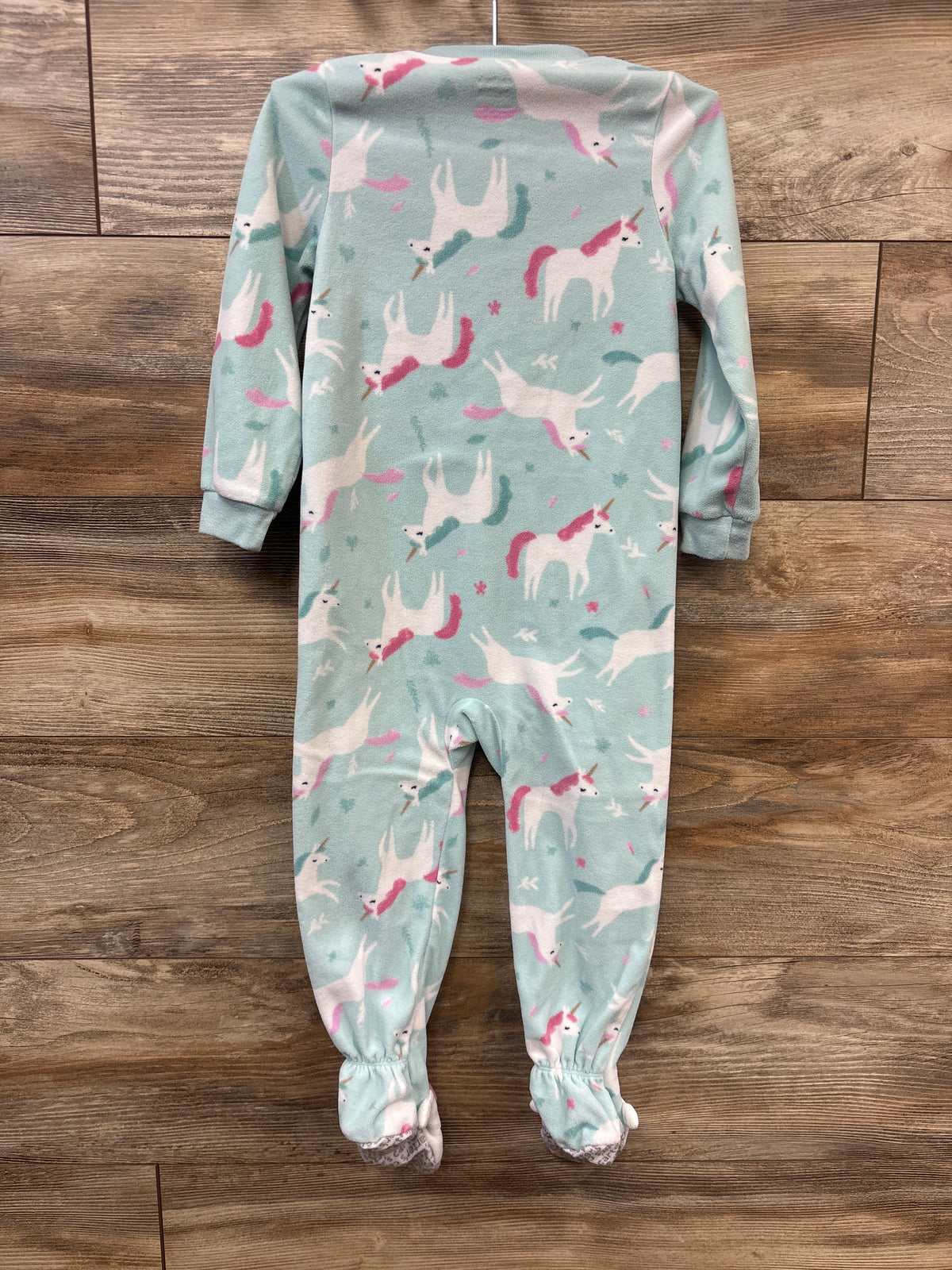 Carter's Unicorn Blanket Sleeper Blue sz 3T