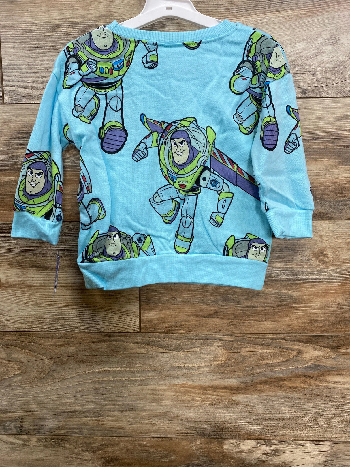 NEW Disney Toy Story Buzz Lightyear Sweatshirt Blue sz 2T