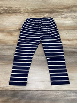 NEW Baby Gap Striped Navy Leggings sz 18-24m