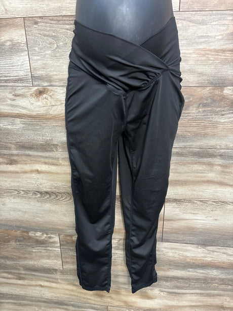 Shein Maternity Cross Panel Leggings Black sz XL - Me n Mommy To Be