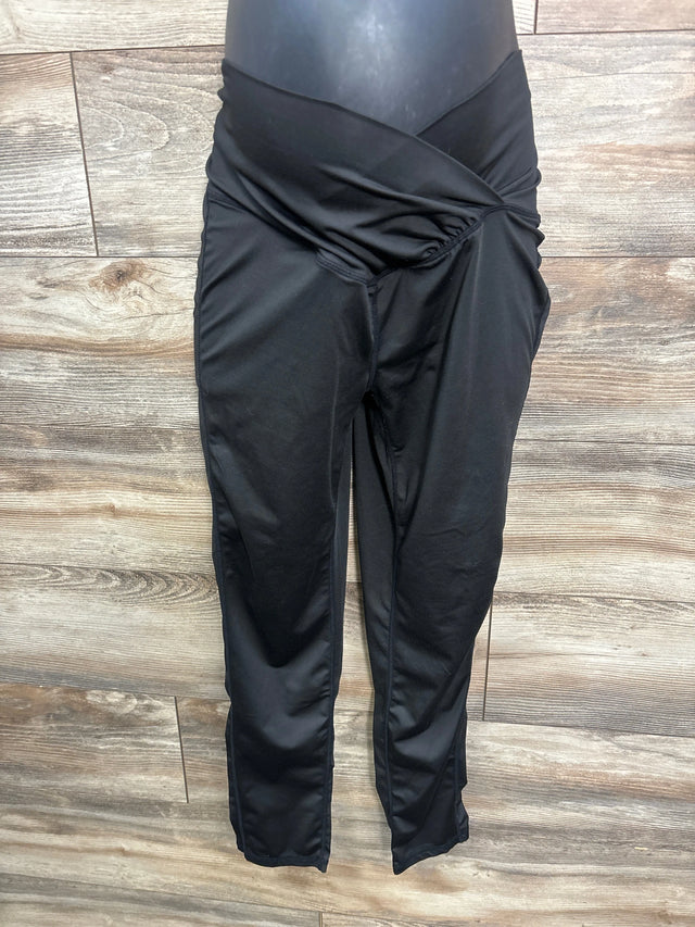 Shein Maternity Cross Panel Leggings Black sz XL - Me n Mommy To Be