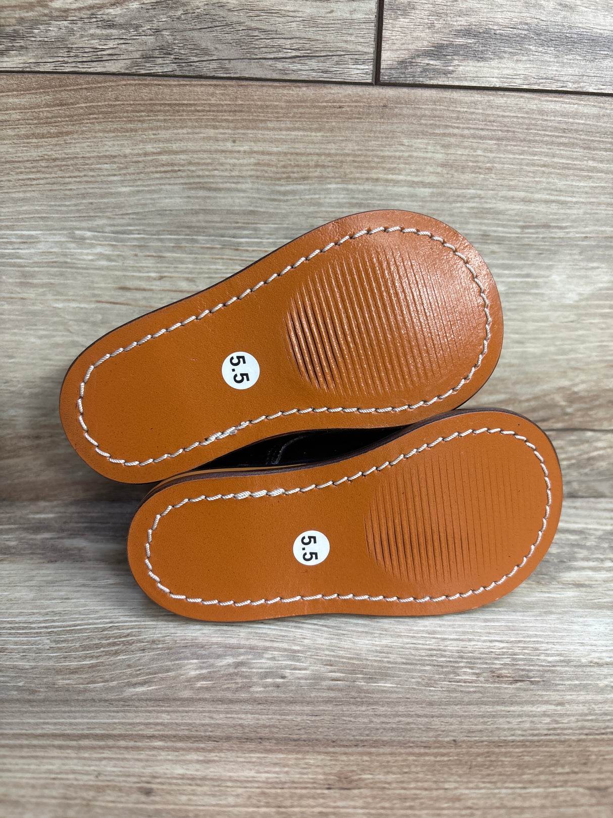 Josmo First Walker Ankle Shoes Black sz 5.5c