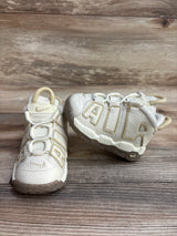 Nike Air More Uptempo TD 'Coconut Milk Team Gold' Sneakers sz 4c