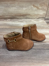 NWOT Janie & Jack Suede Bridle Bit Boots Brown sz 6c