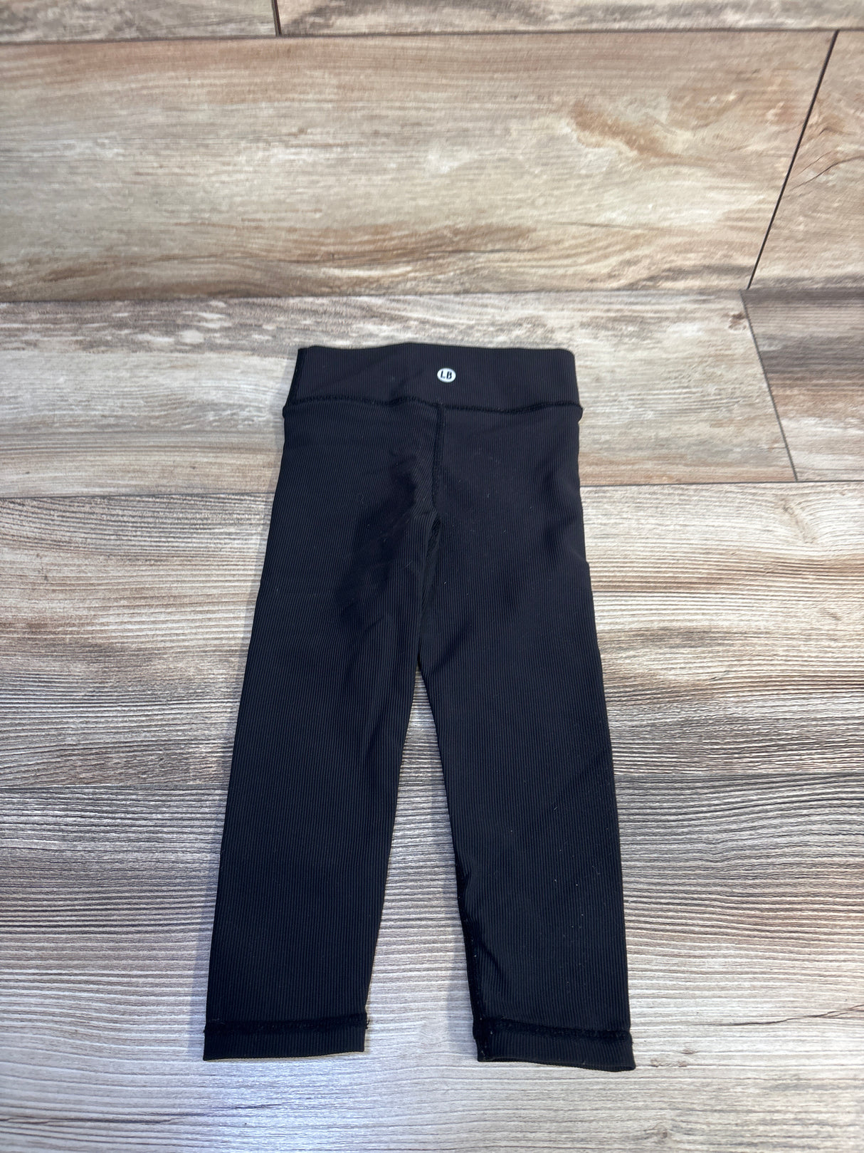 Little Bipsy Active Ribbed Leggings Black sz 12-18m