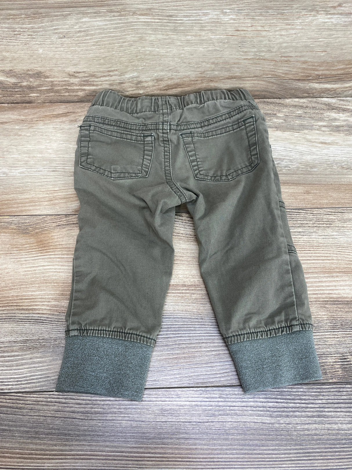 Cat & Jack Drawstring Jogger Pants Green sz 12m