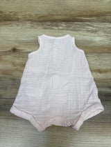 Old Navy Gauze Tank Romper Pink sz 0-3m