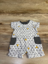 Sterling Baby Shortie Romper White sz 3m