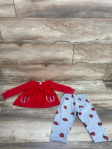 2pc Ladybug Shirt & Leggings Red sz 9m