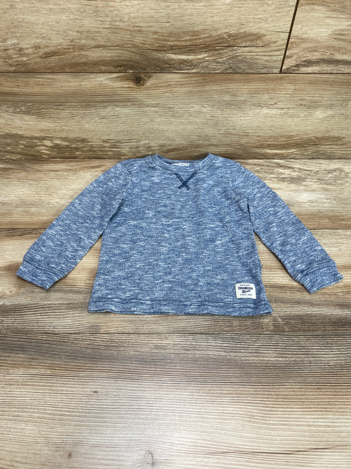 Oshkosh Long Sleeve Shirt Blue sz 2T