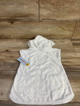 NEW Cat & Jack Terry Seashell Embossed Cover Up Dress White sz 2T