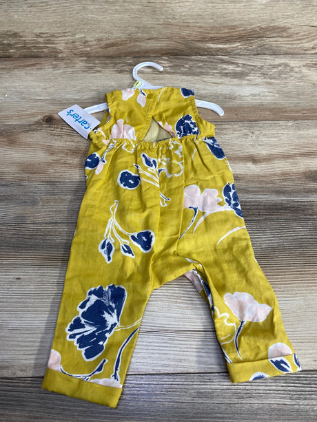 NEW Carter's Floral Romper Yellow sz 3m - Me n Mommy To Be
