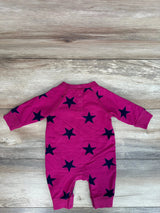 Primary Star Print Coverall Pink sz 0-3m