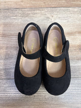 Hehainom Suede Mary Jane Flats Black sz 6c