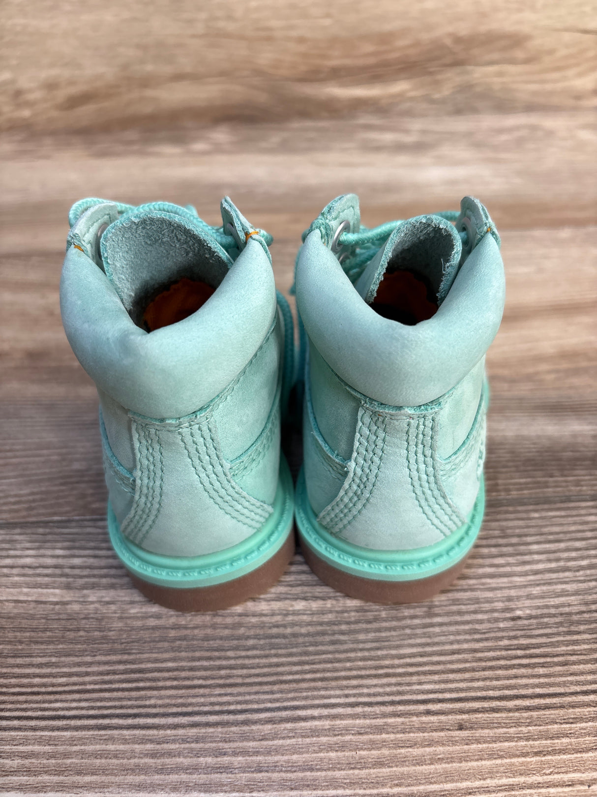Timberland Classic 6-Inch Waterproof Boot Mint Green sz 4c