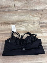 NEW Sweat & Milk Emily - Medium Support Nursing & Pumping Sports Bra, Black sz Medium