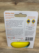 NEW Munchkin White Hot Safety Bath Ducky Yellow