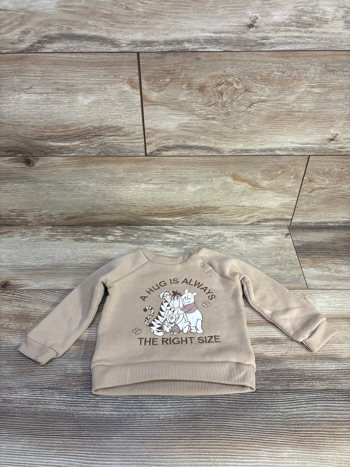 Disney Baby Winnie The Pooh Sweatshirt Beige sz 9/12m