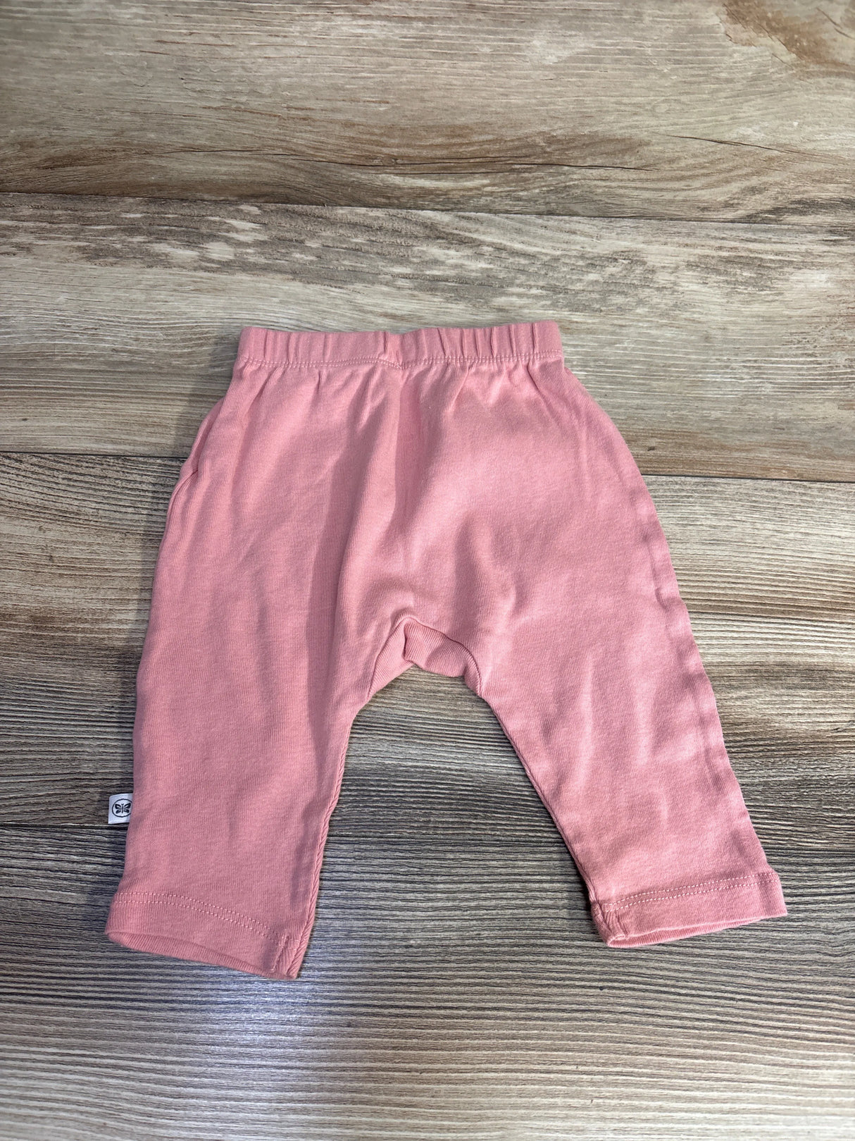 Honest Baby Harem Pull on Pants Pink sz 0-3m