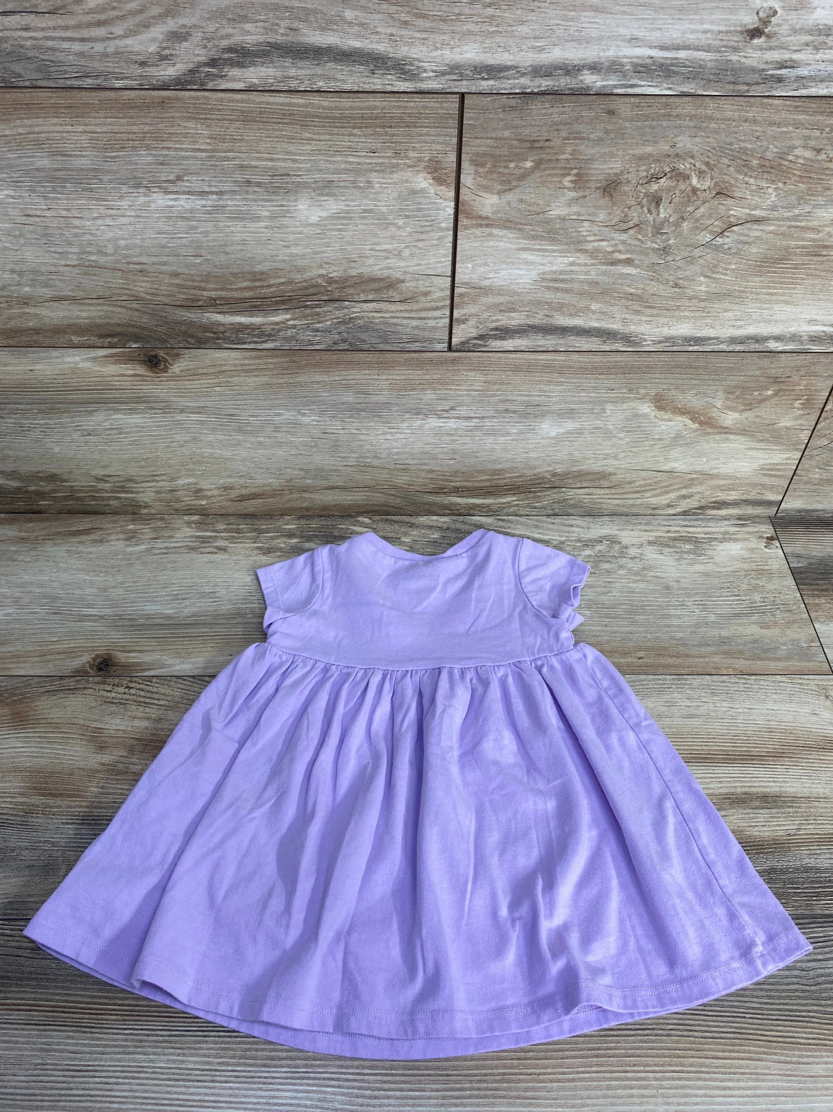 First Impressions Short Sleeve Dress Lilac sz 18m