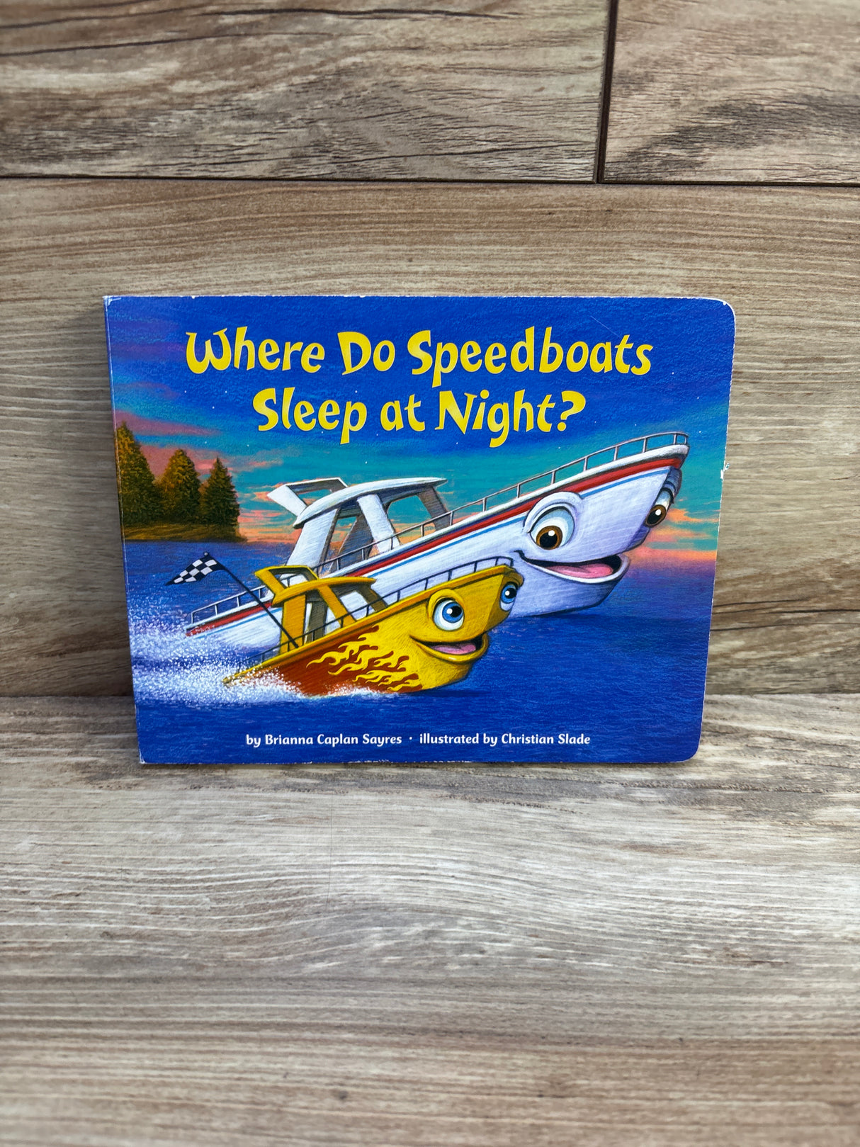 Where Do Speedboats Sleep at Night? Board Book