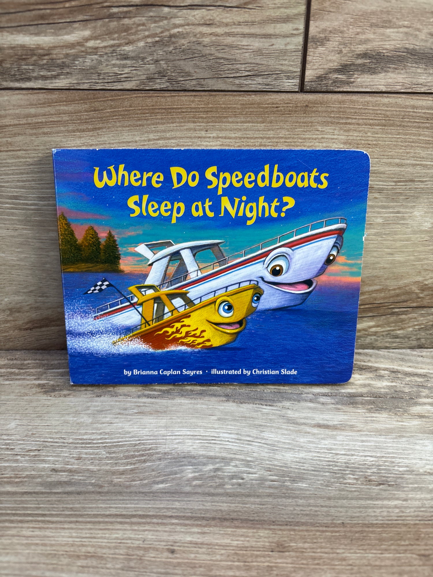 Where Do Speedboats Sleep at Night? Board Book