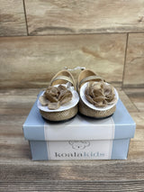 NEW Koala Kids Sparkle Mary Jane Flats Gold sz 5c