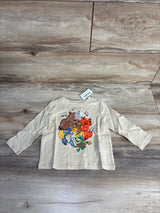 NEW Old Navy Musical Animals Beige Shirt sz 3T