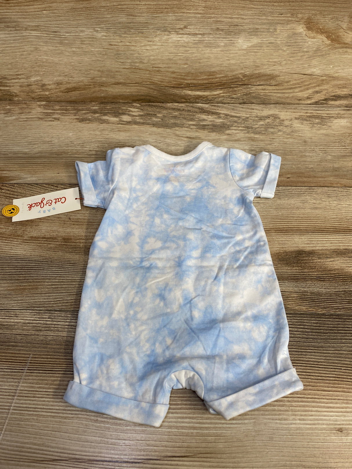 NEW Cat & Jack Lil Snuggle Bunny Romper Blue sz 0-3m