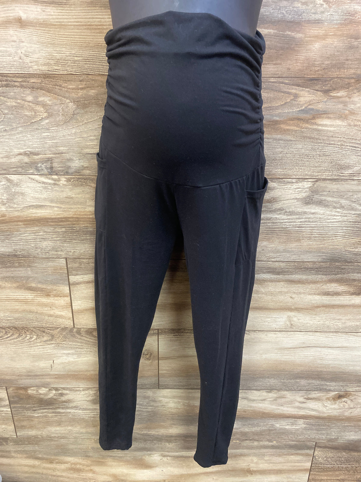 Maternity Over-Belly Yoga Pants Black sz Large