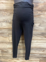 Maternity Over-Belly Yoga Pants Black sz Large