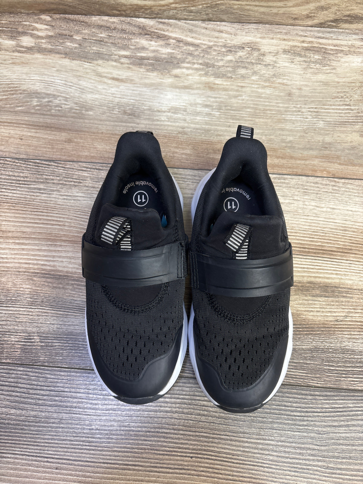 All In Motion Dannie Slip-On Performance Sneakers Black sz 11c