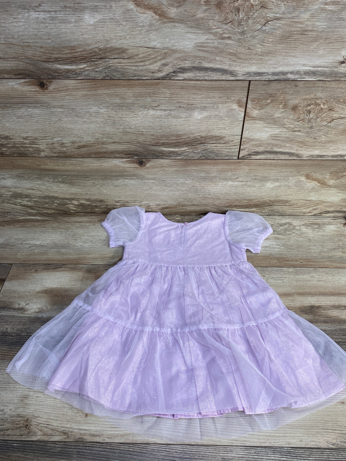 NEW Cat & Jack Tulle Overlay Dress Purple sz 3T