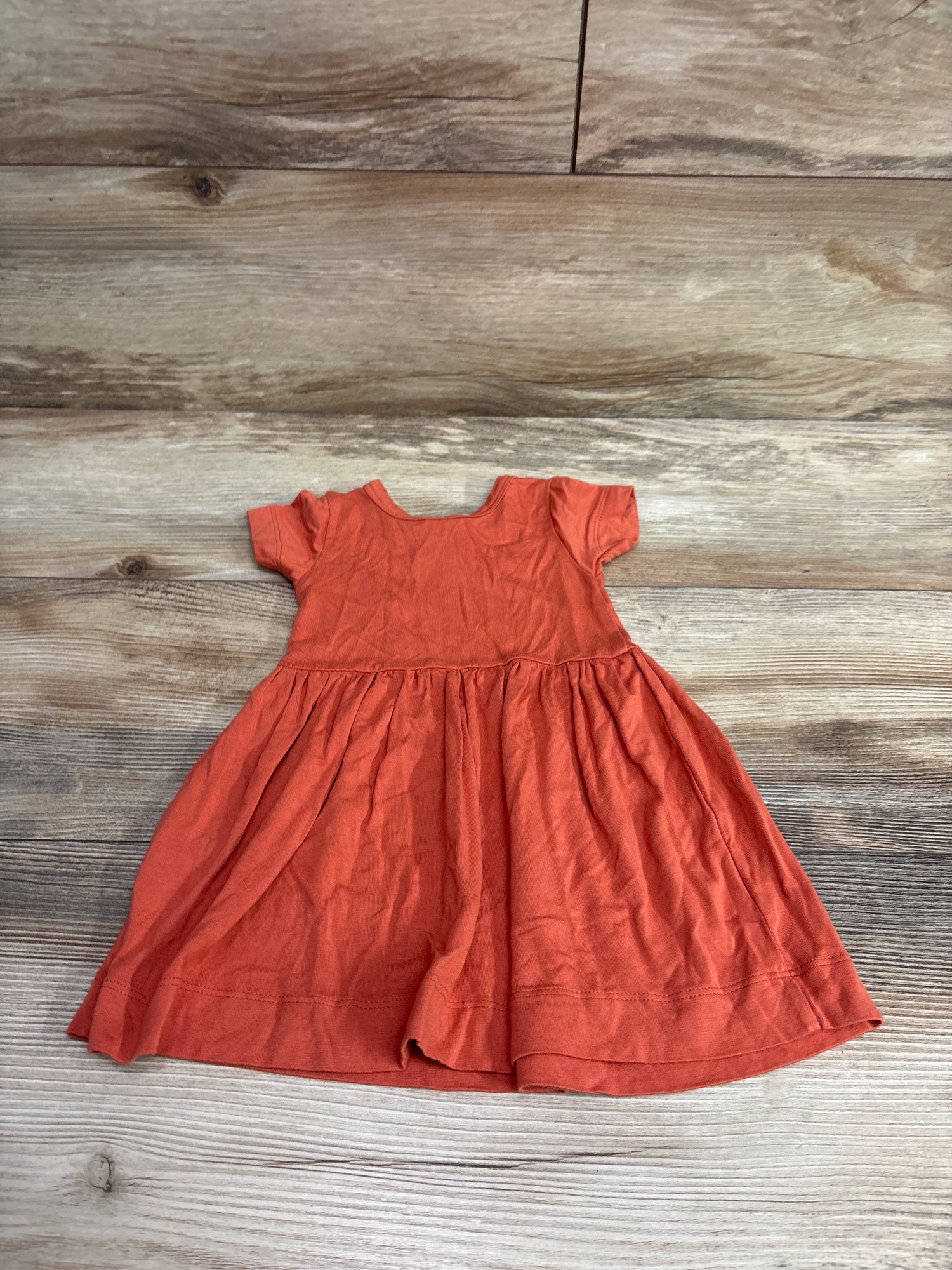 Kate Quinn Bamboo Short Sleeve Dress Orange sz 6-12m