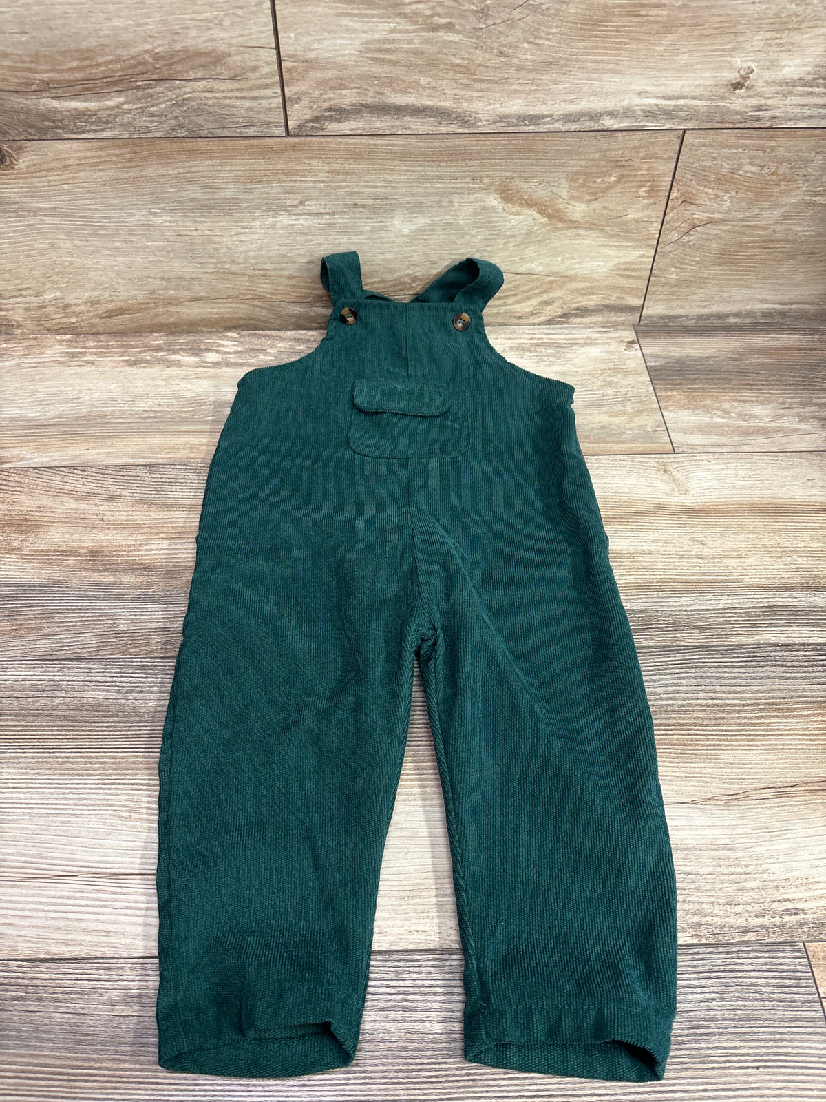 Shein Corduroy Overalls Green sz 12-18m