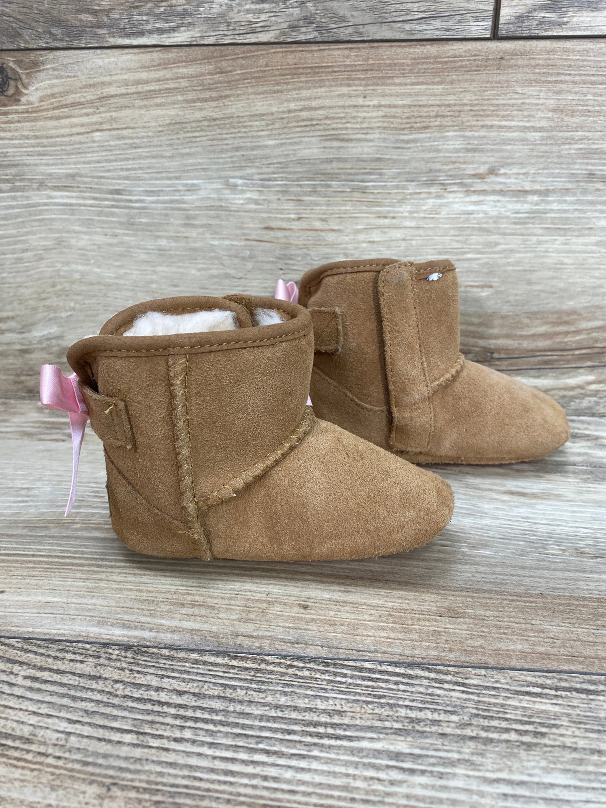 UGG Baby Jesse Bow Boot Chestnut Sz 2c/3c