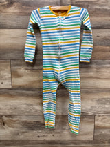 Children's Place Striped Sleeper White sz 3T