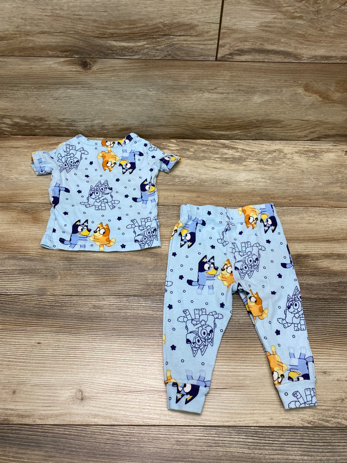 Bluey 2pc Pajama Set Blue sz 12m