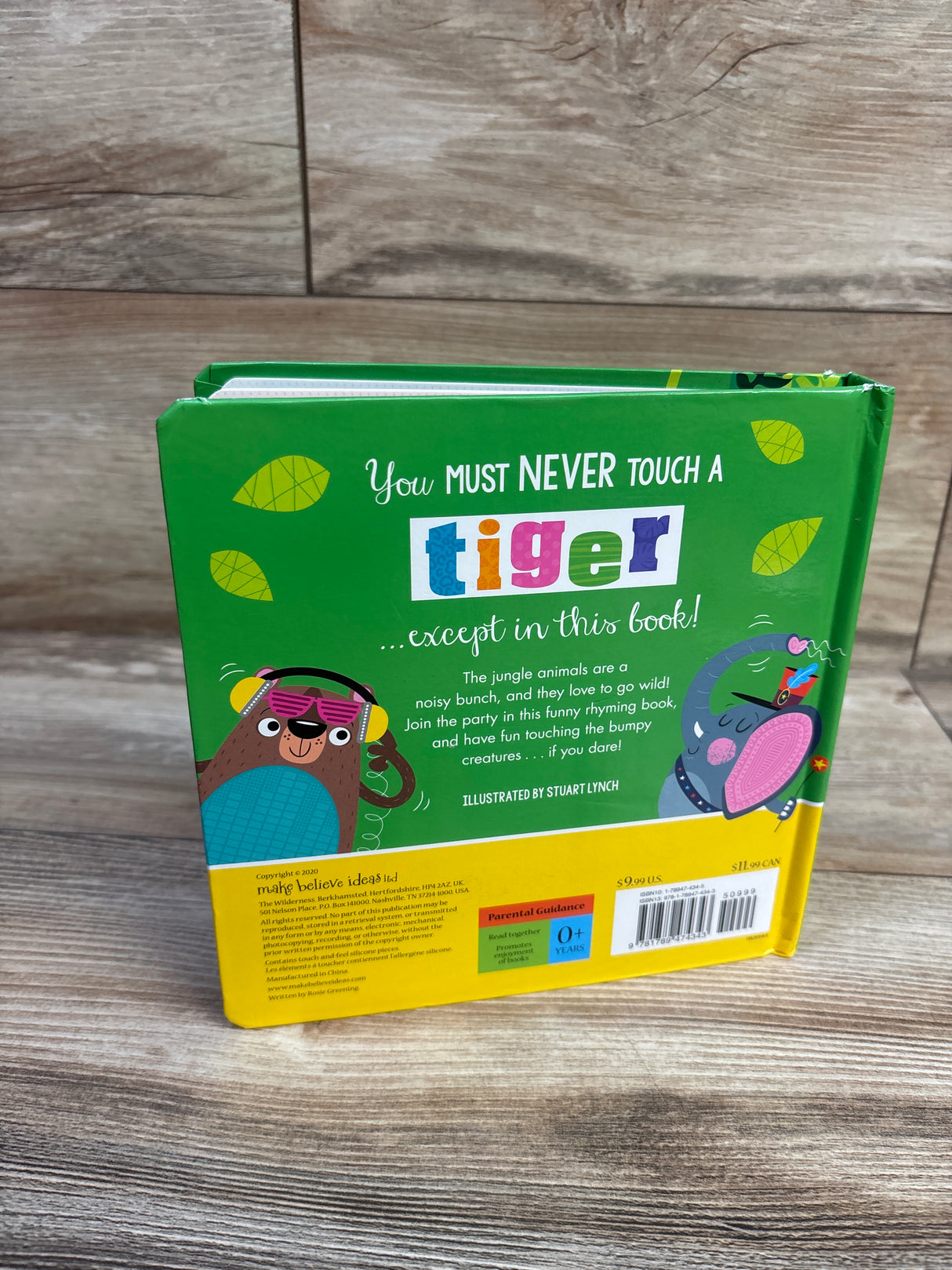 Never Touch a Tiger! Board Book
