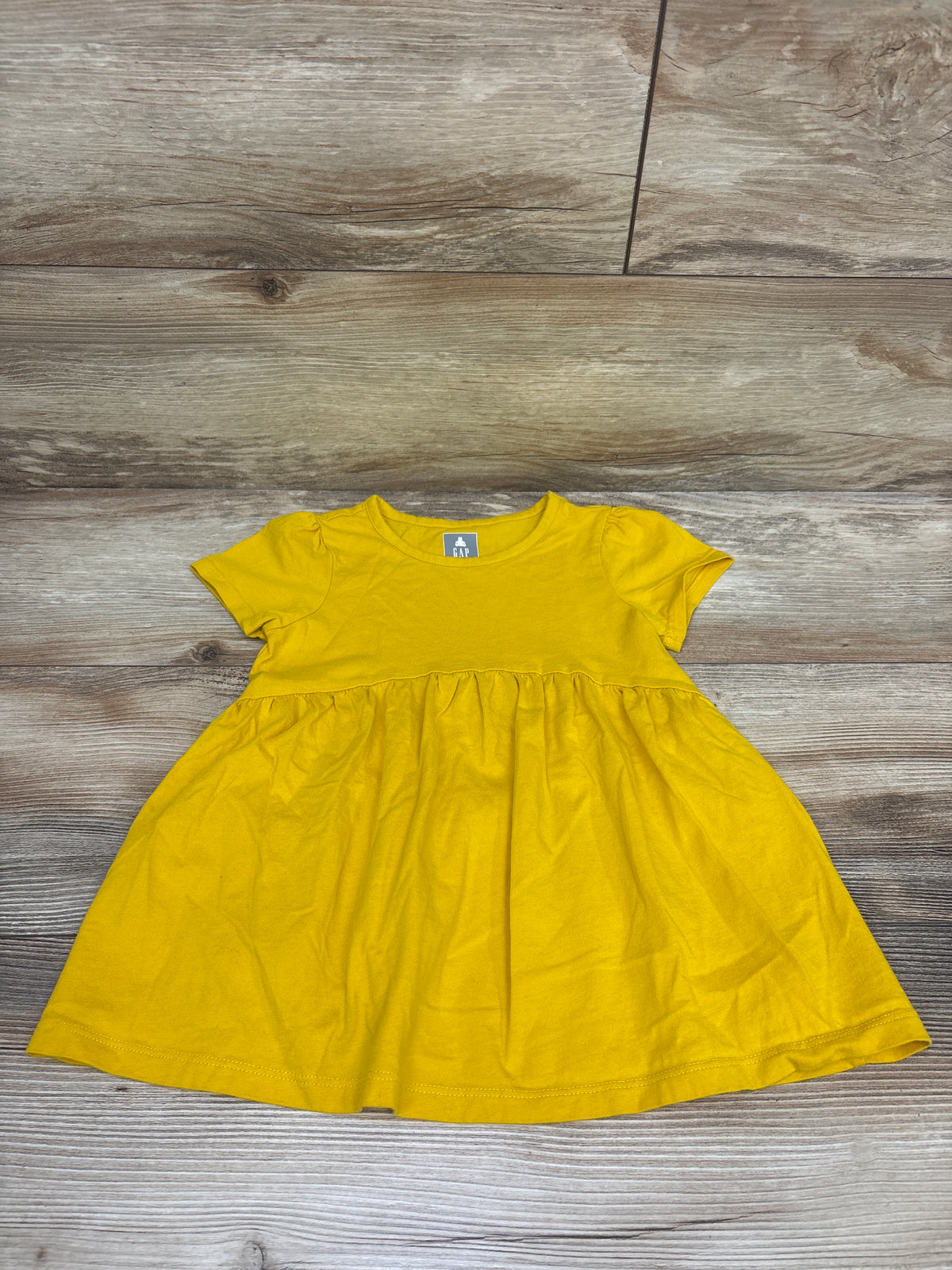 Baby Gap Short Sleeve Dress Yellow sz 4T