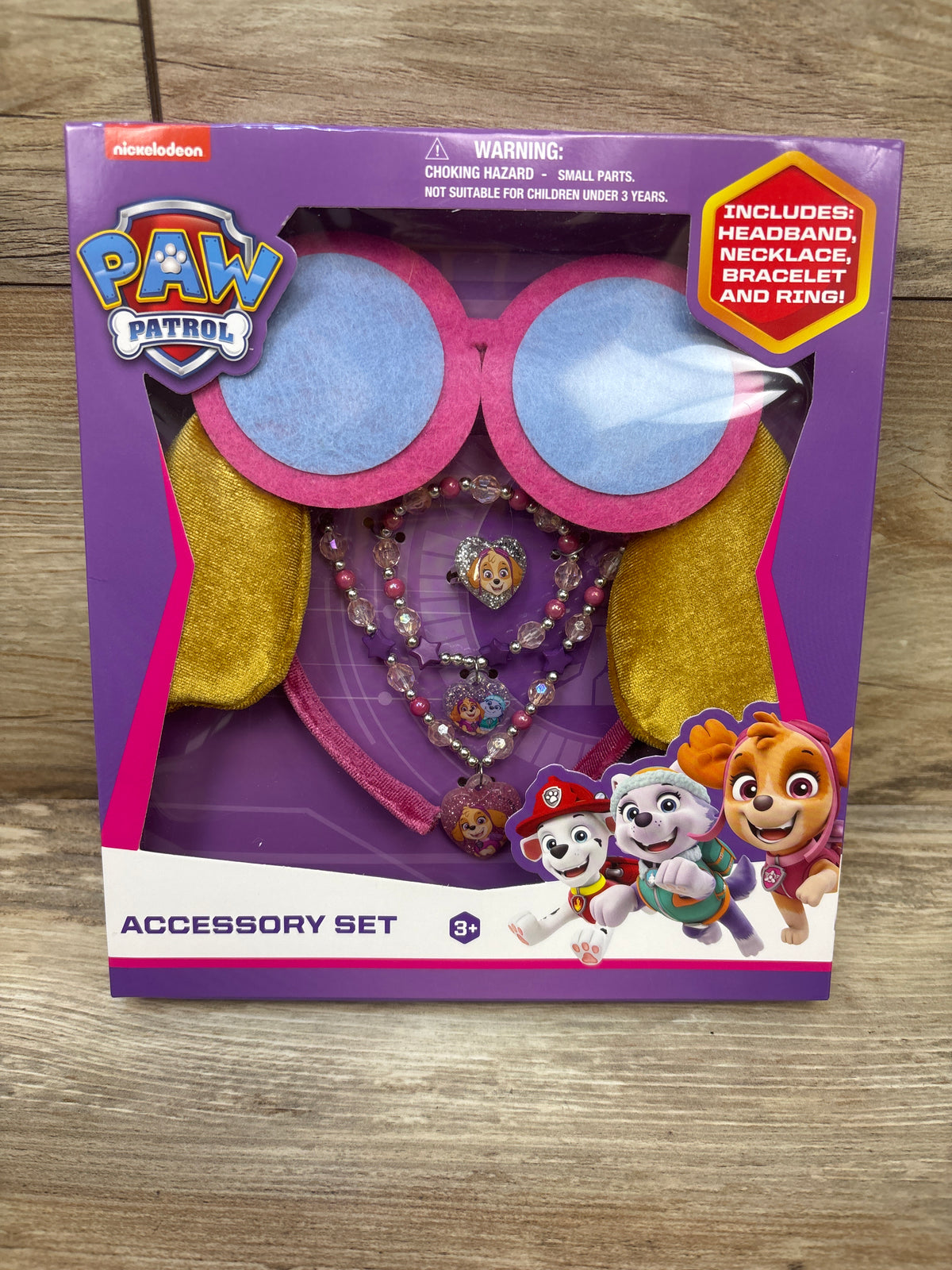 NEW LUV HER Paw Patrol Skye Accessory Set 4pc Ages 3+