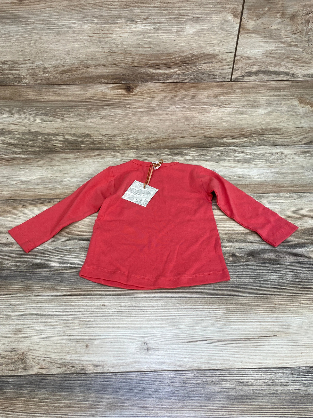 NEW Kate & Quinn Good Tidings of Comfort + Joy Shirt Red sz 18-24m