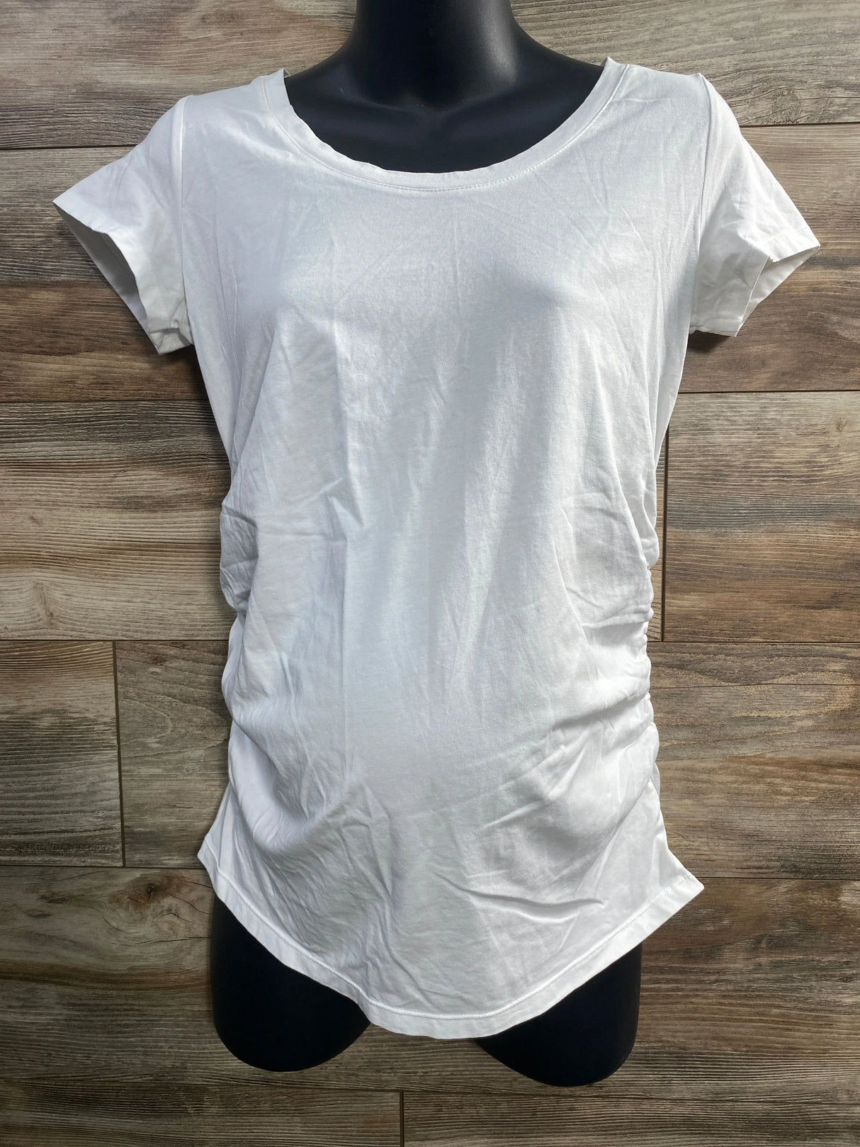 Old Navy Maternity Fitted Shirt White sz Medium