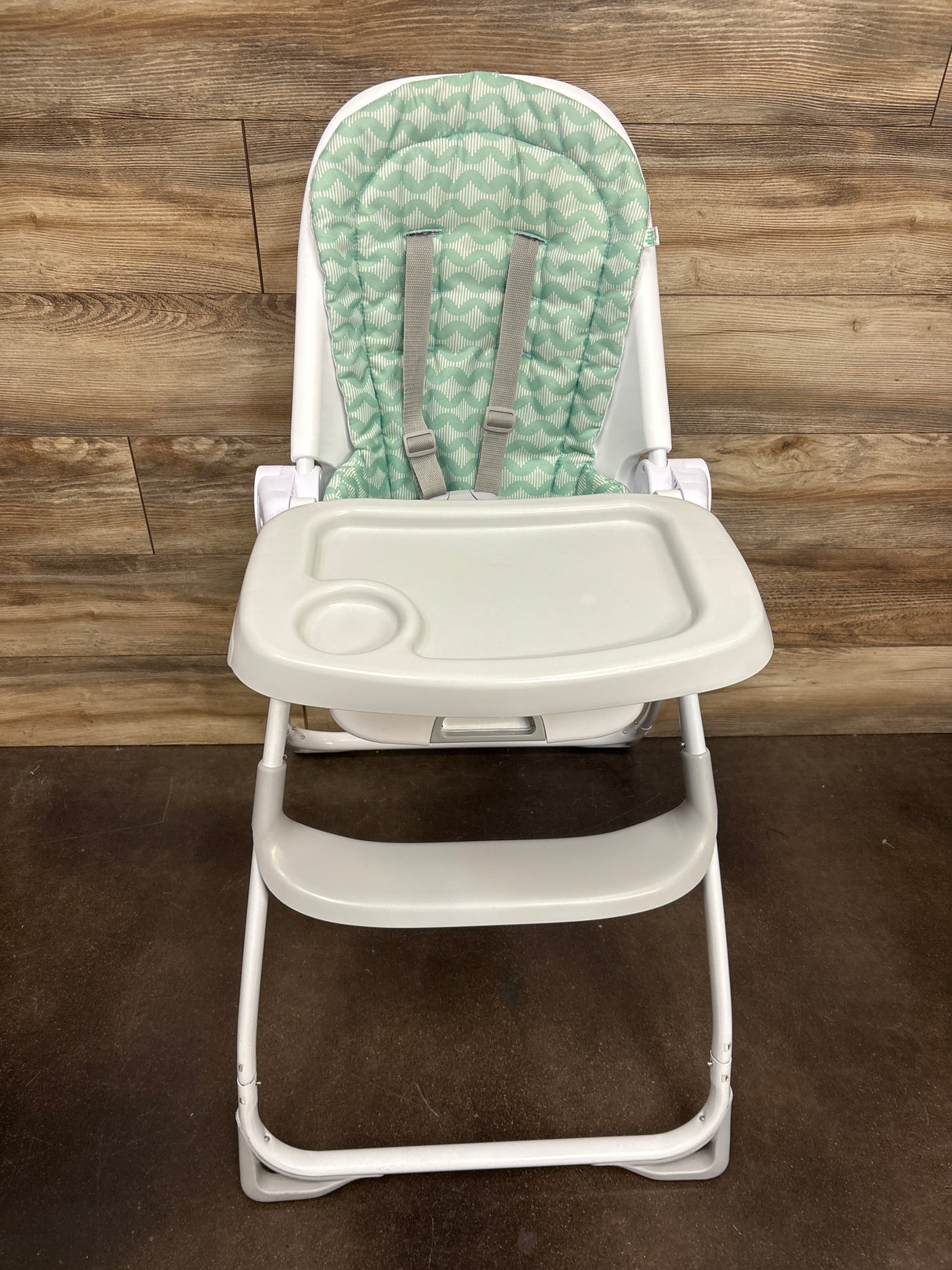 Ity by Ingenuity Yummity Yum Easy Folding High Chair, Goji