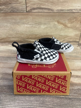 Vans Slip On V Crib Shoes Checkerboard sz 3c