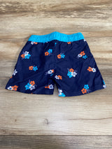 NEW Cat & Jack Floral Swim Trunks Navy sz 2T