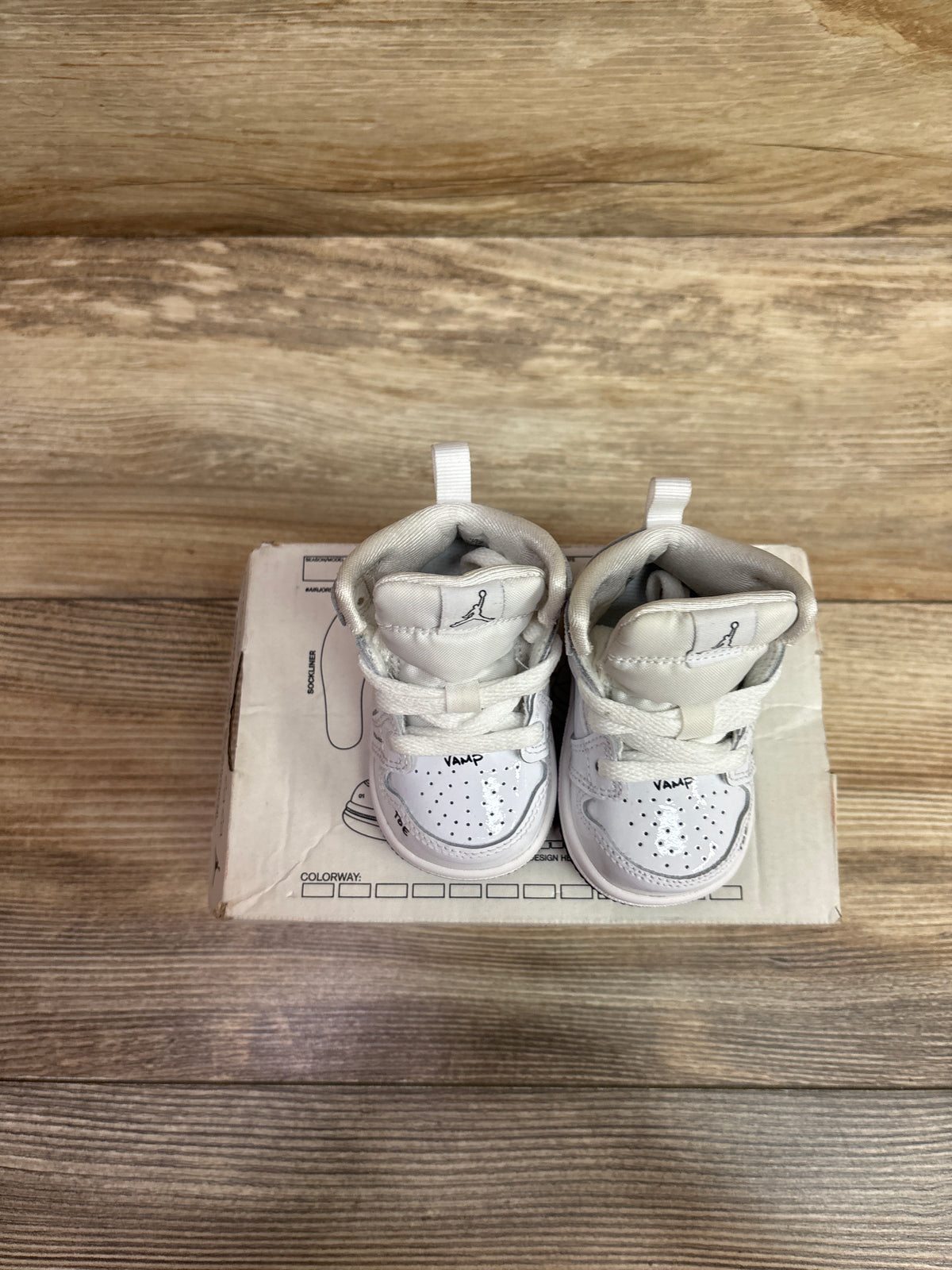 NEW Air Jordan 1 Mid TD 'Schematic' Sneakers sz 2c