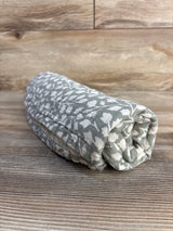 Rylee + Cru Muslin Swaddle Blanket in Sage Leaf Print