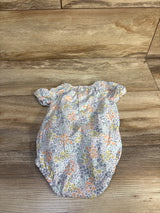 Just One You Floral Bubble Romper White sz 3m
